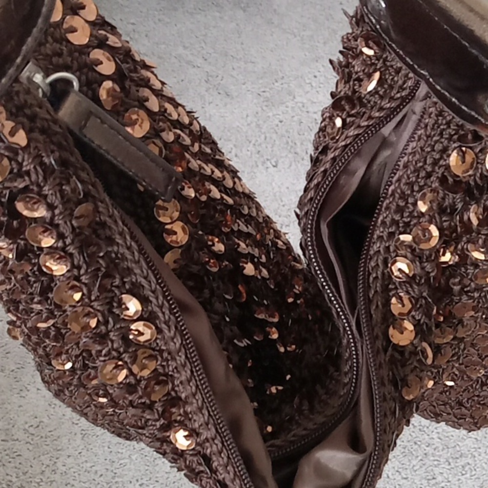 Y2K Brown sequent slouchy purse - Picture 5 of 5